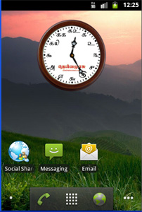Tamil Numeral Clock for Android